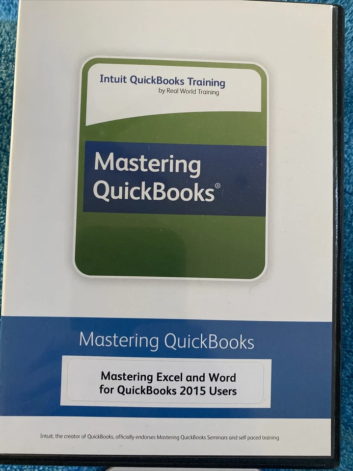 Intuit Training Mastering Excel And Word For QuickBooks 2015 Users DVD - Image 2 of 3