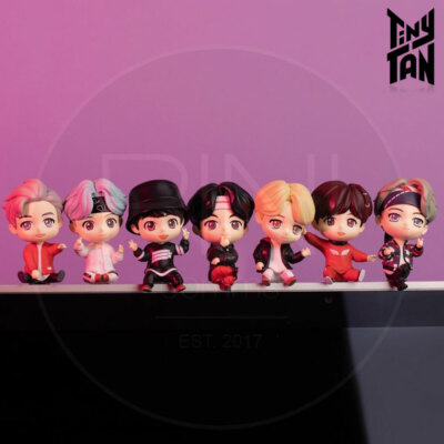 BTS TinyTAN Official Authentic Goods Monitor Figure + Tracking Number