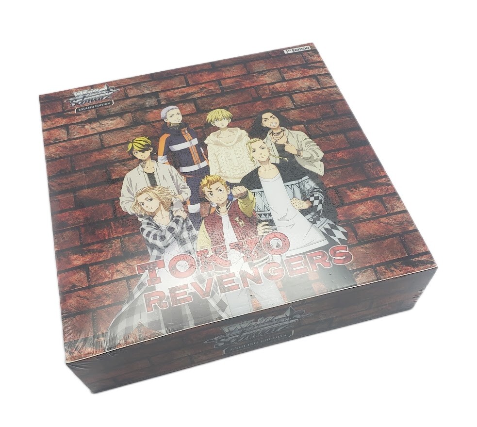 tokyo revengers booster box Weiss Schwarz Blau Pack Christmas Showdown Arc (box / 10 pack) Includes cards with newly drawn illustrations by 8 artists such as Takemichi Hanagaki TOKYO REVENGERS BOOSTER BOX OPENING