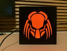 Small Predator USB LED Light Up Sign Box USB Lamps
