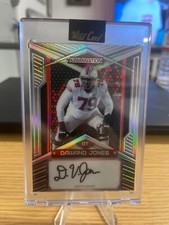 Dawand Jones 2023 Wild Card Alumination Auto 41/75
