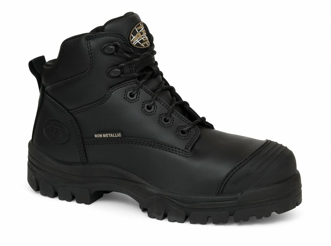 Oliver Black 45640z 130mm Composite Safety Toe Zip Work Boots