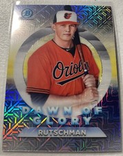 ADLEY RUTSCHMAN Dawn Of Glory Bowman Chrome 2020 Mojo Refractor #DG-13 Orioles