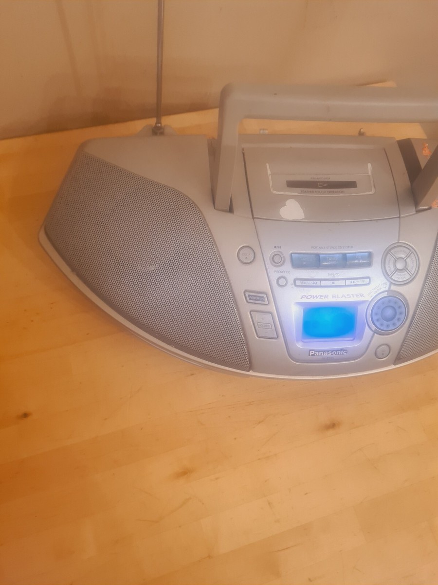 Panasonic RX-ES25 CD/Radio/Cassette Boombox for sale online | eBay