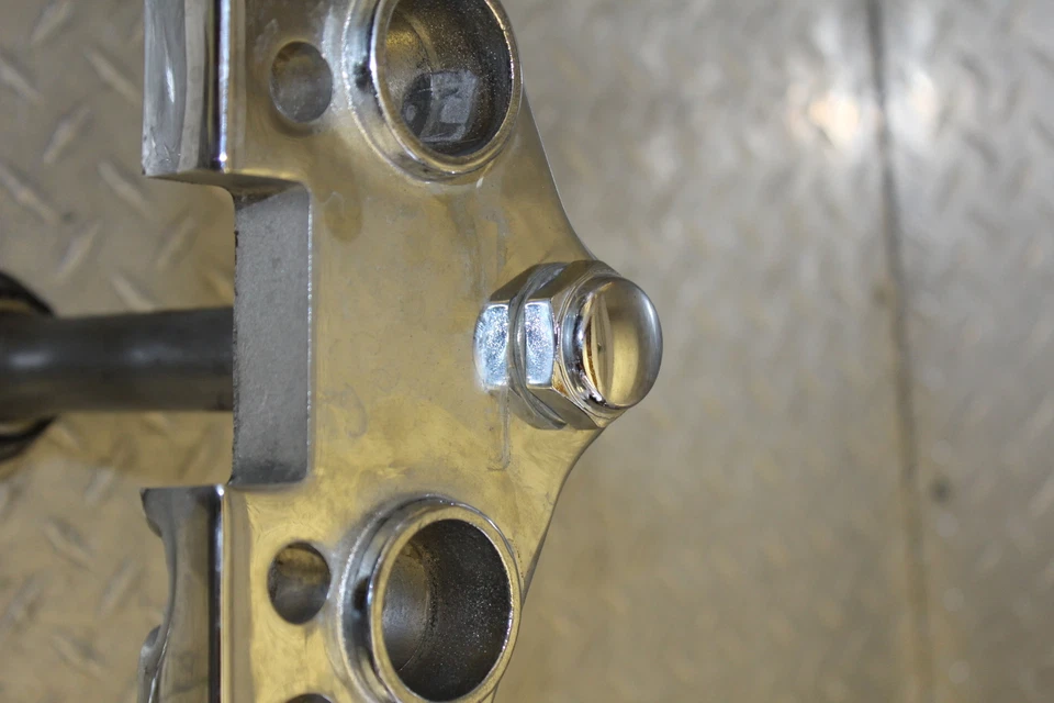 Suzuki Intruder 800 vs800GL 2003 horquilla delantera abrazadera triple árbol vástago Foto 3 de 4