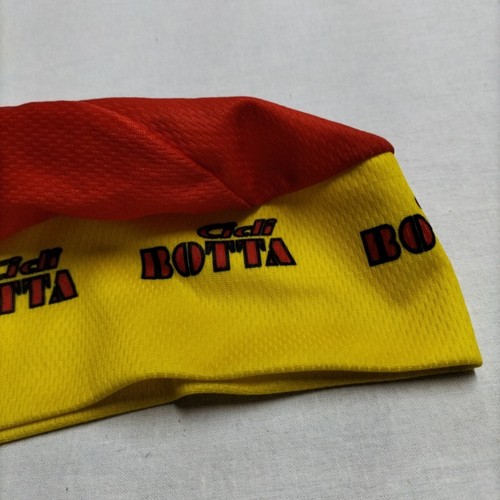 Bandana Sottocasco Ciclismo Bici Da Corsa Cicli Botta Giallo Rosso - Foto 5 di 6