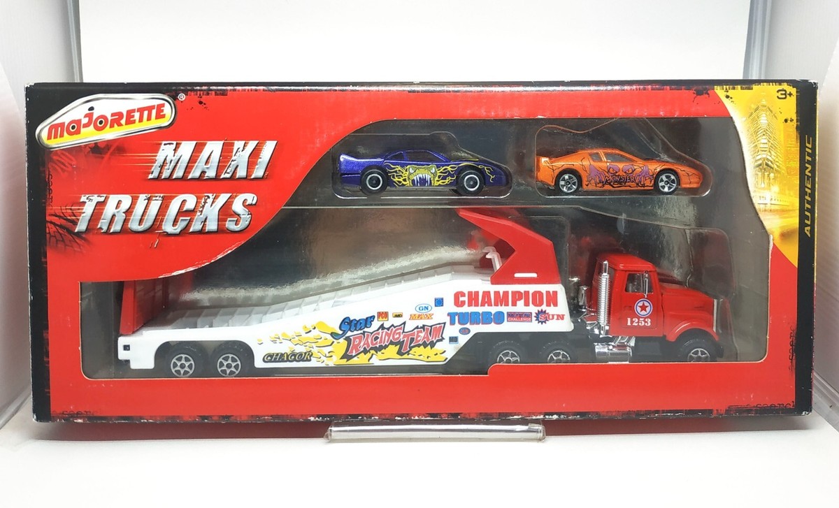 Merutecch　majorette 未開封　 19台　ビンテージ Majorette Maxi Trucks Set - Star Racing Team Champion Turbo