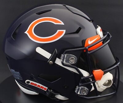 CHICAGO BEARS NFL Riddell SPEEDFLEX Authentic Gameday Football Helmet