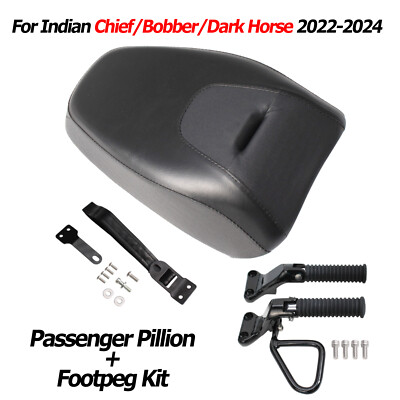 Soziussitz Beifahrersitz Fußrasten Für Indian Chief/Bobber/Dark Horse 2022-2026