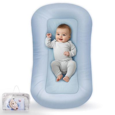Baby Lounger - Baby Lounger for Newborn, Infant Lounger for Home and Travel, Sof