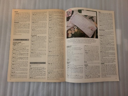 Rivista Uncinetto con Cuore - Filati Cuore Rosso - 20 Progetti! 1999 - Foto 3 di 3