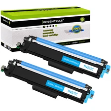 2PK TN227 Cyan Toner Cartridge Compatible for MFC-L3710CW L3750CDW MFC-L3770CDW