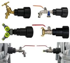 IBC Storage Tank 10cm S60x6 Outlet Extender with Multiple Tap Choices