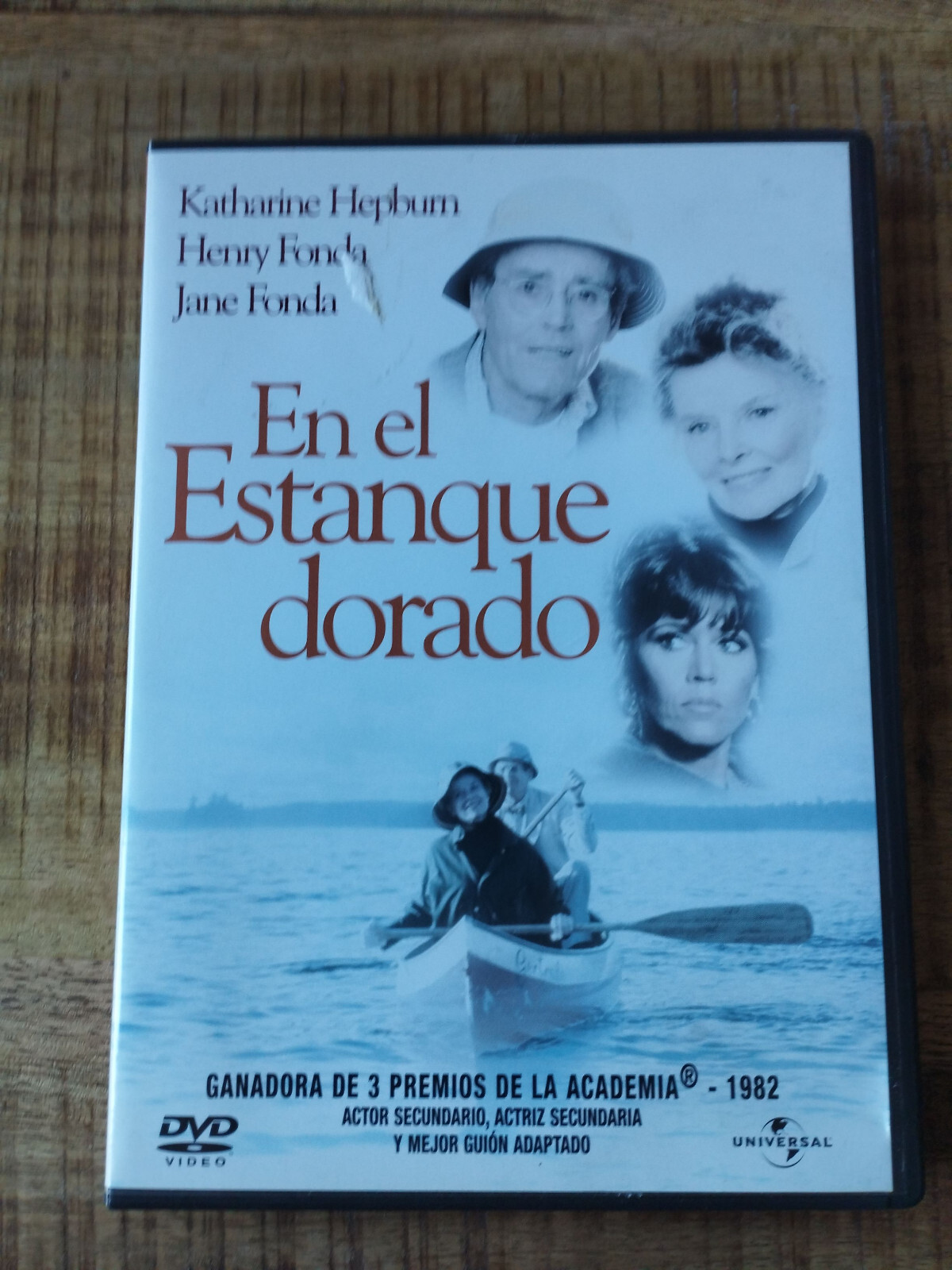 In The Golden Pond Hepburn Henry Fonda - DVD Region 2-5 Spanish English Am
