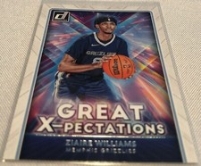 2021-22 Donruss Basketball Ziaire Williams Memphis Grizzlies Great X-Pectations