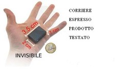 MICROSPIA GSM CON RICHIAMATA VOCALE LA PIU' PICCOLA SUL MERCATO