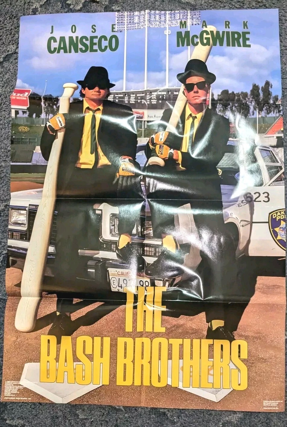 JOSE CANSECO & MARK McGWIRE, OAKLAND A'S 