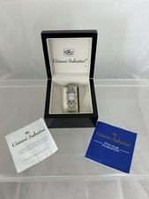 Ladies Gianni Sabatini Silver Tone Quartz Wristwatch In Box
