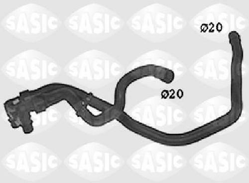 Original SASIC radiator hose SWH0502 for Peugeot