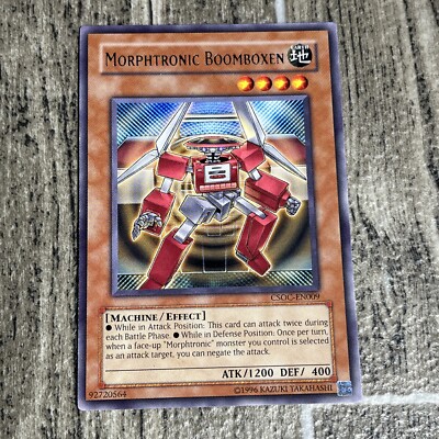 Carta Yu-Gi-Oh! Morphtronic Boomboxen - Crossroads Of Chaos, Unlimited Edition, Rara - 2