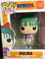 Funko Pop From dragonballz, 108, Bulma, Figure Funko Pop From dragonballz, 108, Bulma, Figure