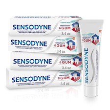 Sensodyne Sensitivity Gum Toothpaste 3.4Oz Pack Of 4 For Sensitive Teeth Gums