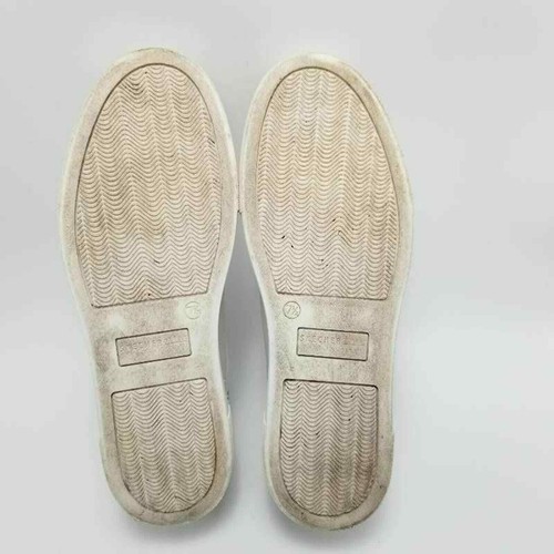 Zapatillas deportivas Skechers para mujer de cuero blanco con plataforma con cordones con estampado animal talla 7,5 - Imagen 9 de 10