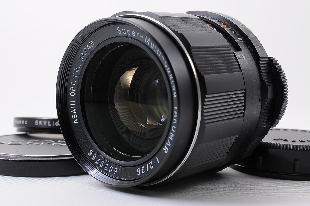 NEAR MINT】PENTAX Super Multi Coated TAKUMAR 35mm F/2 MF