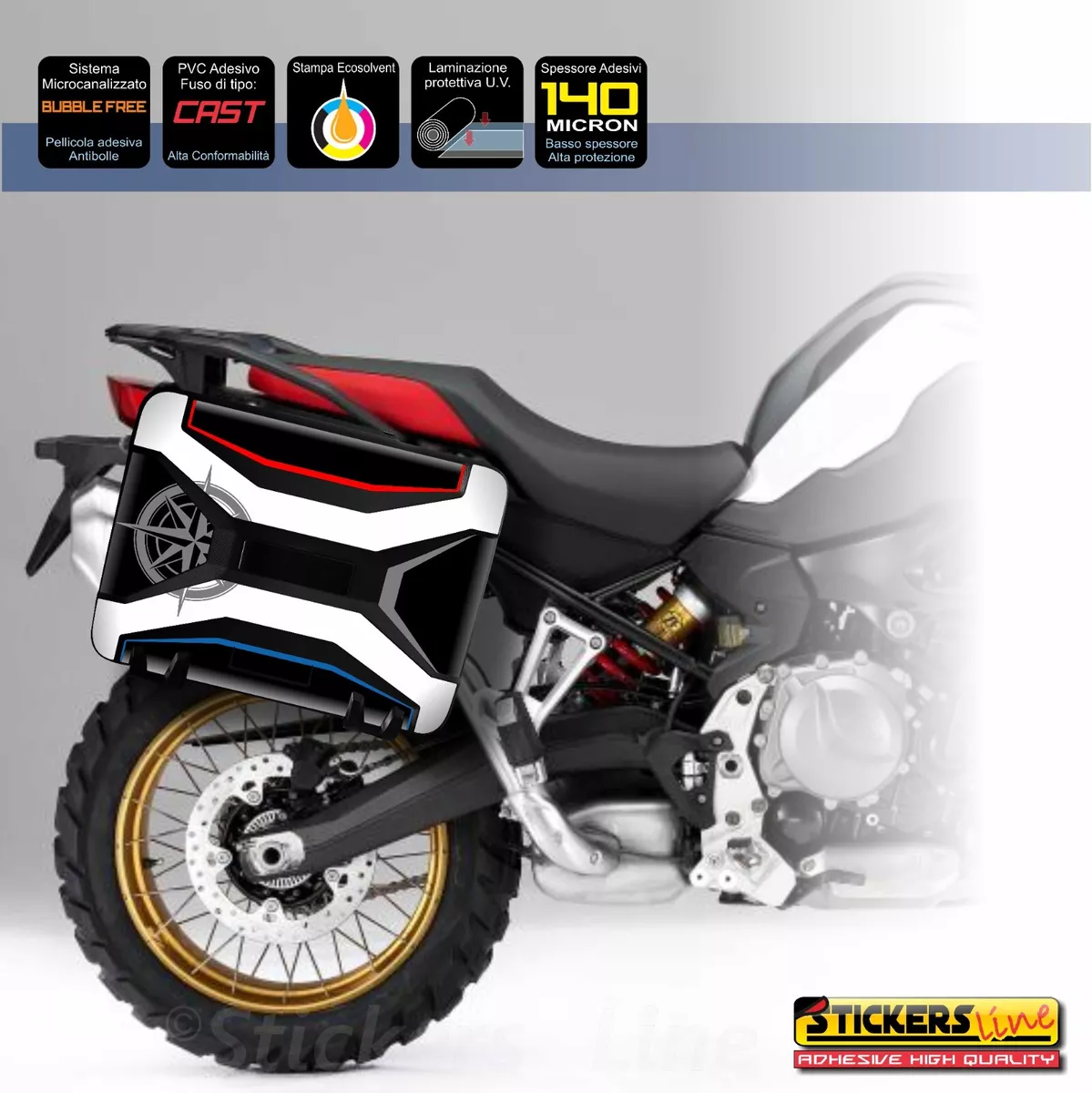 Pellicola per borse shop gs adv
