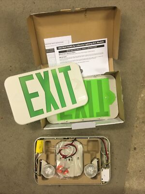 Lithonia Lighting Exit Emergency Combo ECC Series 120/277-Volt