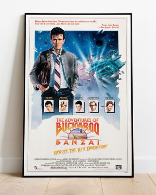 Buckaroo Banzai Quer durch die 8. Dimension Film Foto/Poster bis 36 Zoll