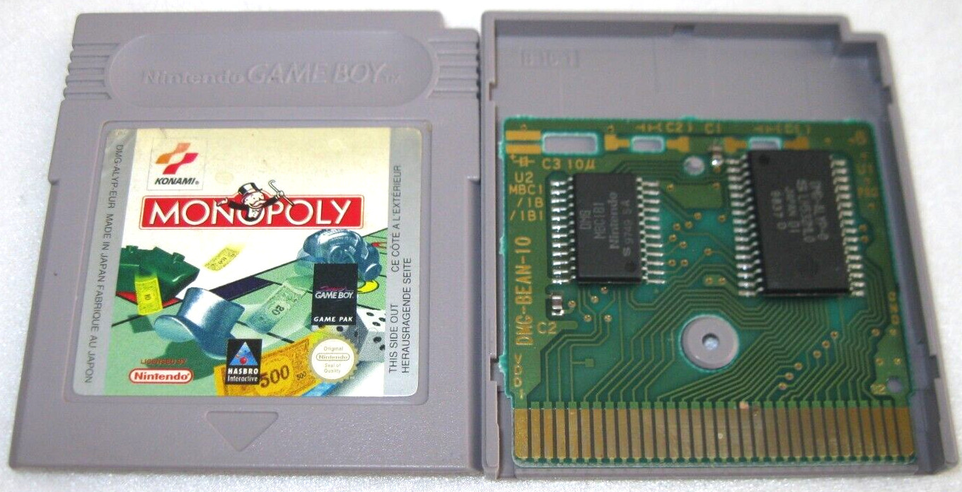 monopoly authentique version originale game boy eur