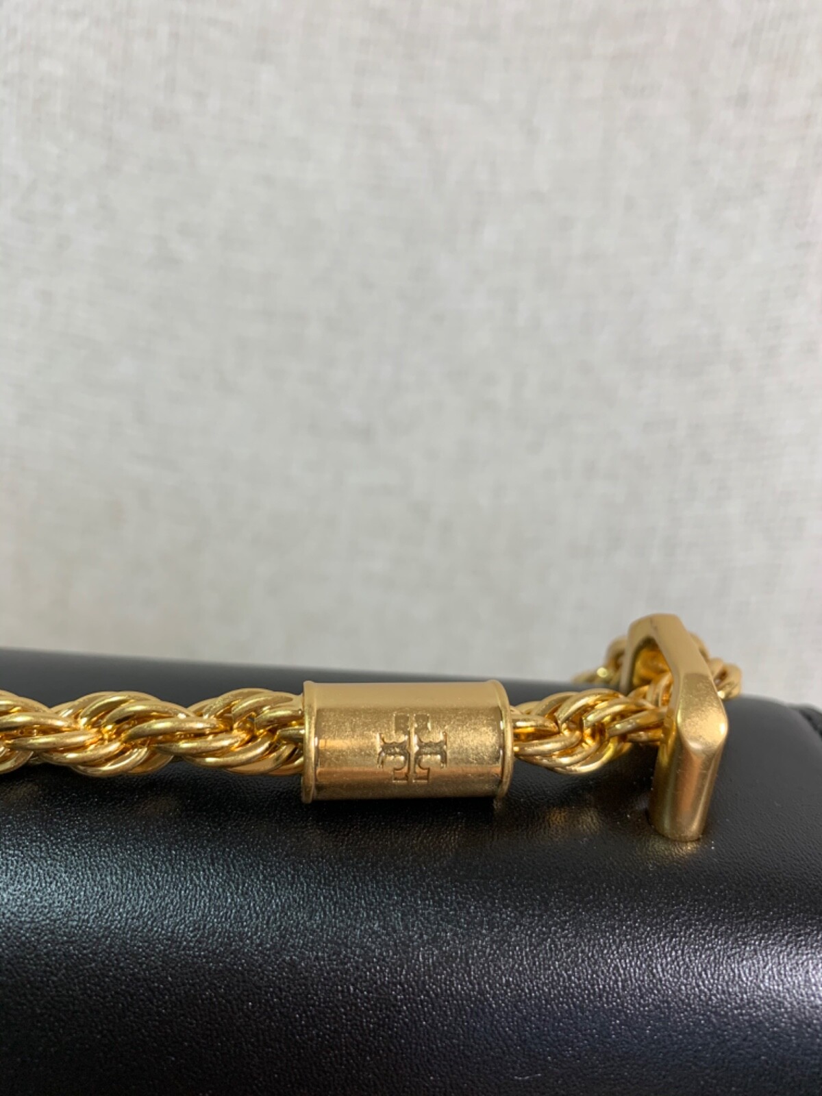 NWT Tory Burch Black Eleanor Small Convertible Shoulder Bag $668