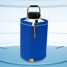 10L Liquid Nitrogen Tank, Cryogenic Container, 0.03Gal/Day Evaporation, Portable