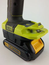 Battery Adapter for Ryobi  18V Tool to DeWalt  20V Max Battery