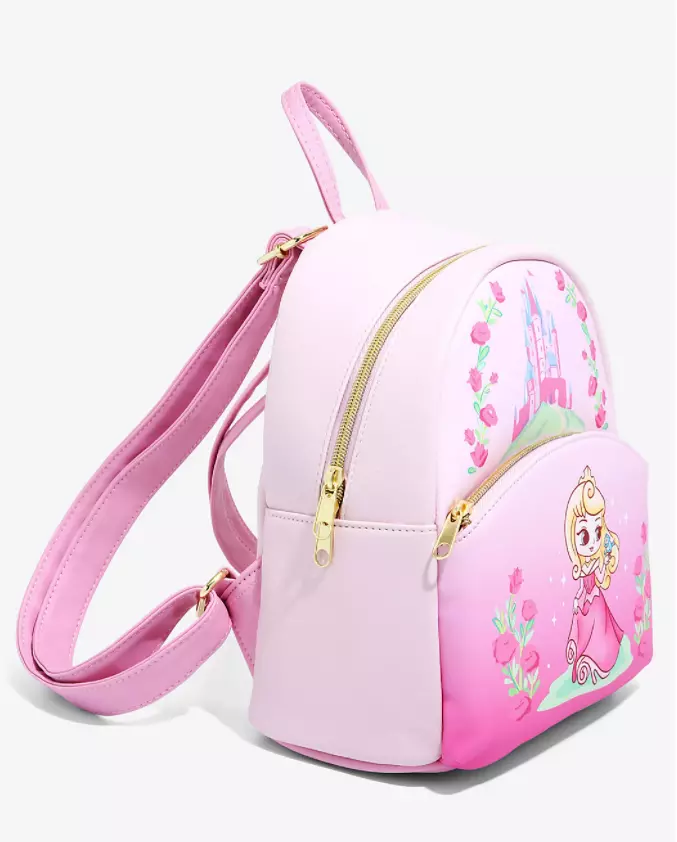 Loungefly Disney Princess Stories Sleeping Beauty Aurora Mini Backpack  EXCLUSIVE