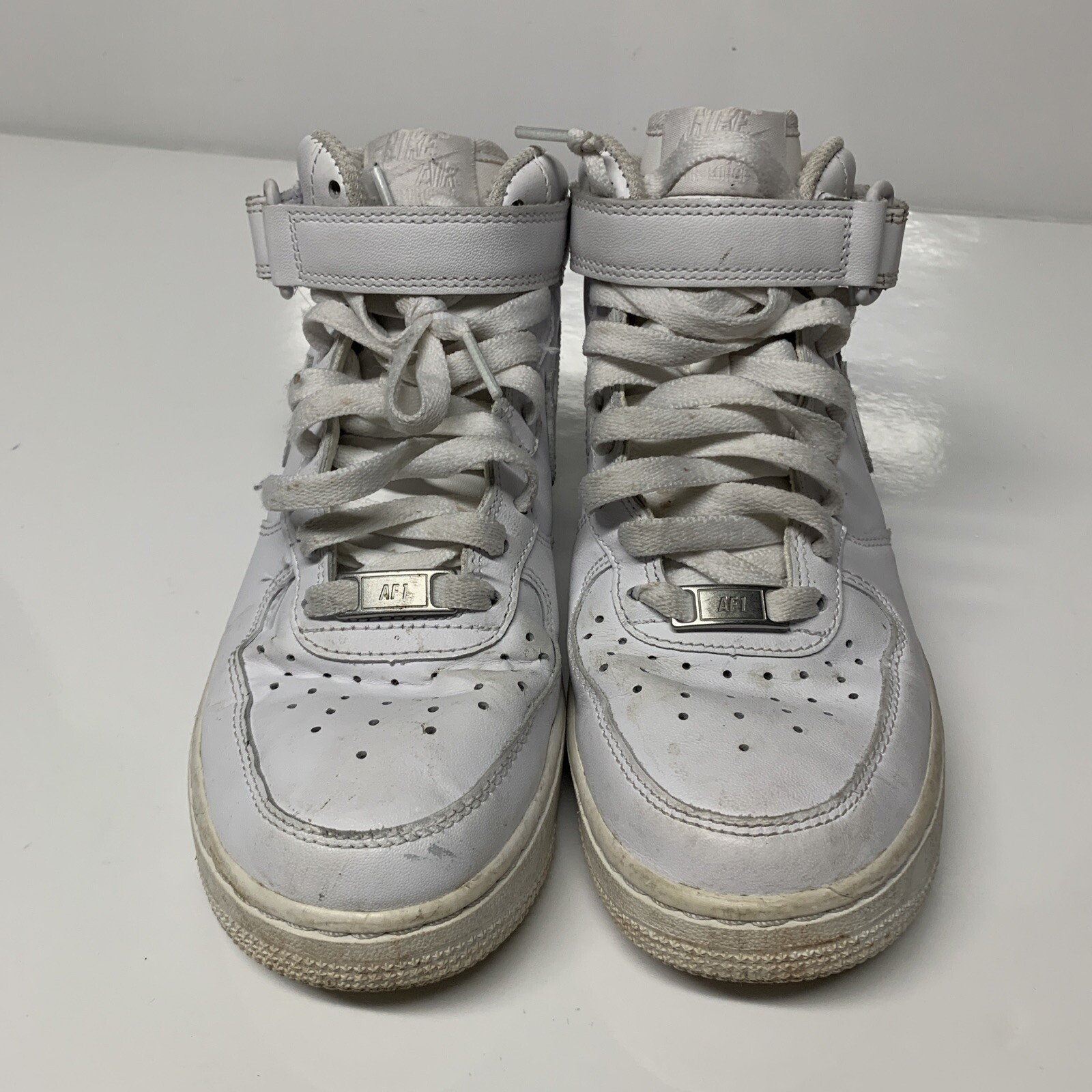 Air Force 1 Mid 07 Sneaker High Size+6.5+-+Nike+Air+Force+1+Mid+%2707+Triple+White+2018 for sale online