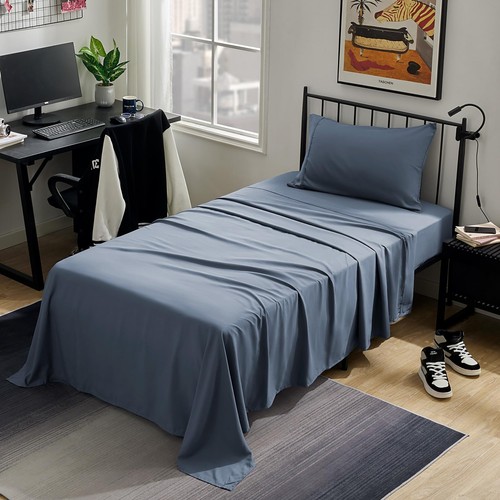 Nanotex Super Soft Cooling Twin Bed Sheets Set for 3 Piece - Easy Care Fitted...