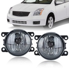 For Nissan Sentra 2007-12 Bumper Fog Light Driving Lamp Wbulbs Driverpassenger For Nissan Sentra 2007-12 Bumper Fog Light Driving Lamp Wbulbs Driverpassenger