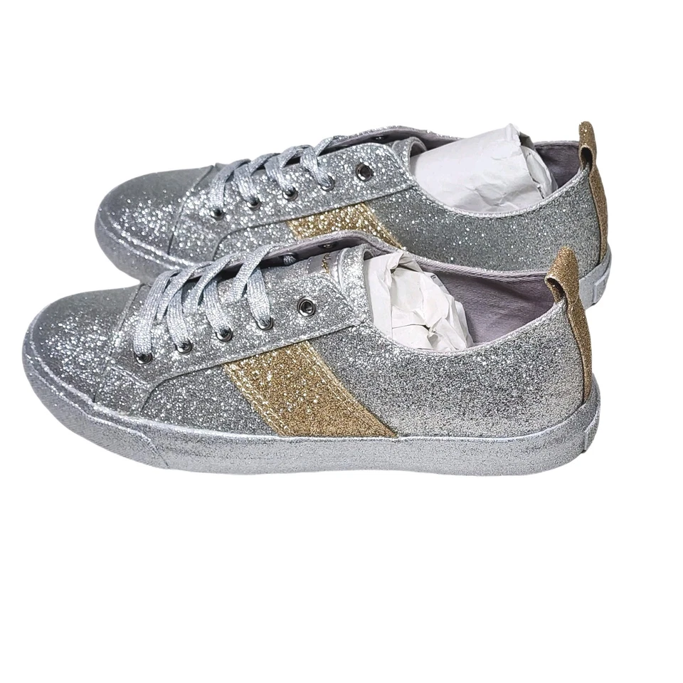 Kendall + Kylie Sneakers Shoes Women Olea Fitness Casual Fashion Glitter 8M - Image 4 of 4