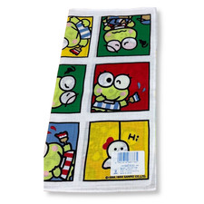 Keroppi Handkerchief  Kerokerokerroppi  Made in Japan