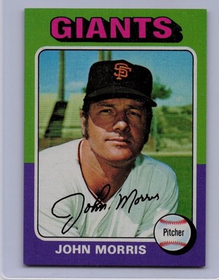 1975 TOPPS (#577) - JOHN MORRIS (NM-MT)