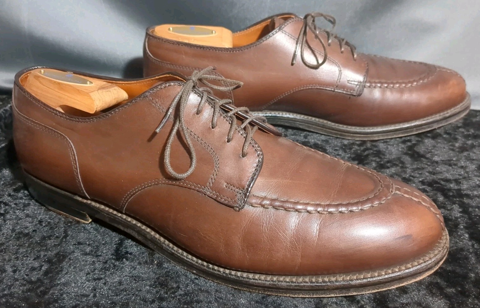 Alden 968 Brown Calfskin Norwegian Front Blucher