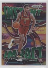2021-22 Panini Prizm Instant Impact Green Prizm Evan Mobley #10 4g0