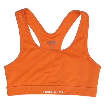 7 Days Active, Sport-BH, Größe: XS, Orange, Elasthan/Polyester, Einfarbig #Cy5