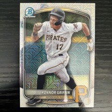 2025 Bowman - Chrome Prospects Konnor Griffin #BCP-86 Mojo Refractor (RC)