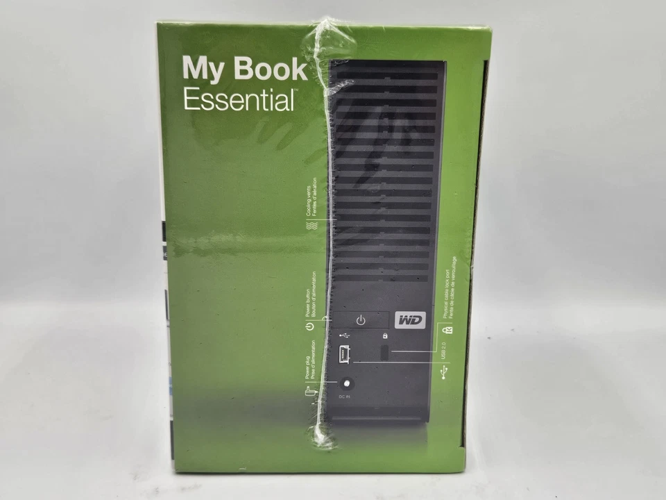 WD Western Digital My Book Essential 1.5 TB USB 2.0 External Hard Drive - Sealed - Image 3 of 4