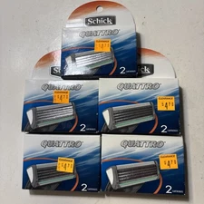 Schick Quattro 2 Refill Cartridges (5) packs