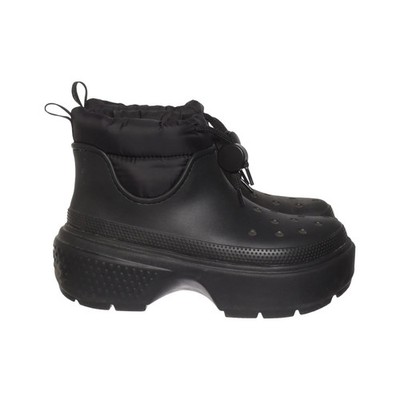 Crocs, Kurze Gummistiefel, Größe: 42/43, model: classic neo puff, Schwarz #SIx