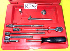 SNAP-ON TOOLS 11 PIECE 1/4 DRIVE EXPANDABLE GENERAL SERVICE SET 107ATMPB + 3 EXT